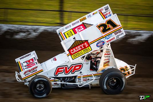 Brian Brown Highlights Four-Race Weekend at Eldora Speedway With Top 10