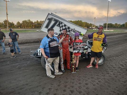 ONCE IN A LIFETIME START: Jake Martens Steals Night One at Lincoln County Raceway and the SandHills Shootout Summer Nationals