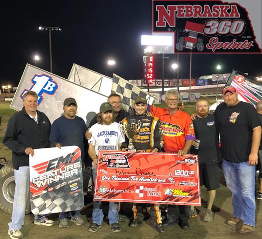 Tyler Drueke Wins the Nebraska Cup at Eagle Raceway!
