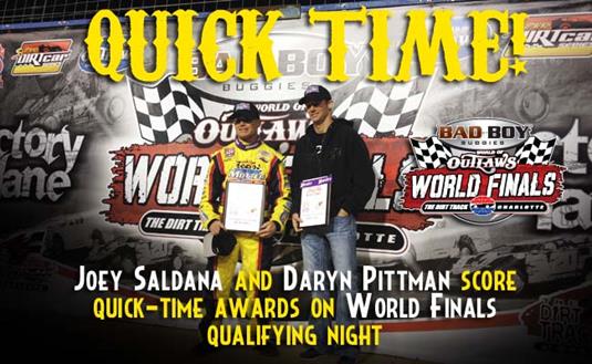 Daryn Pittman and Joey Saldana Score Bad Boy Buggies World Finals Quick-Time Awards