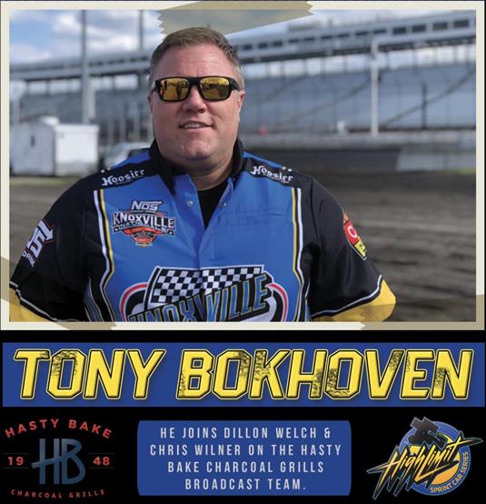Tony Bokhoven Joins High Limit's Hasty Bake Charcoal Grills Broadcast Booth
