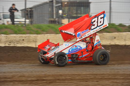 Jason Martin #36 - Strong 2nd Place Finish at Columbus, NE, Moves Martin Into a Tie For 1st Place for Sprint Series of Nebraska