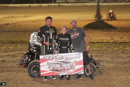 Rector, Cone, and Williams Race to NOW600 HART Series Victory at Wayne County Speedway!