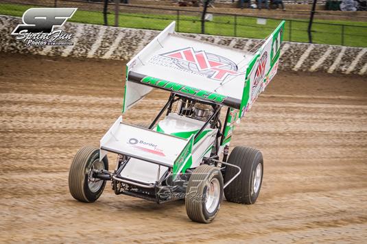 Kraig Kinser Makes Gains on Notes Package at Jackson Motorplex