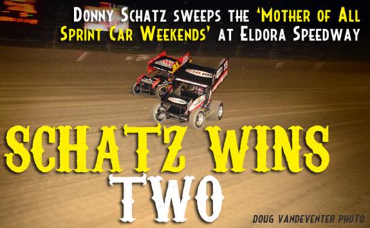 Schatz Wins Two in Eldora Speedway ‘Mother’ Sweep