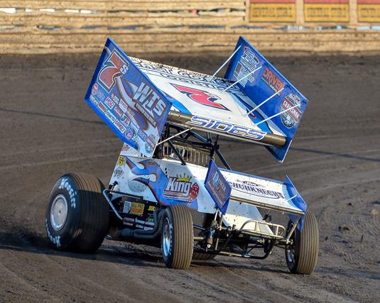 Sides Strong Throughout First Half of World of Outlaws Race at Fulton Speedway