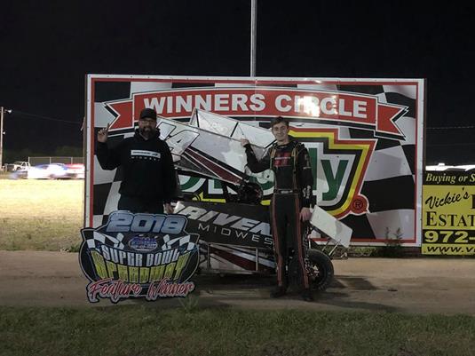 Key and Laplante Land NOW600 Tel-Star North Texas Region Victories at Superbowl Speedway