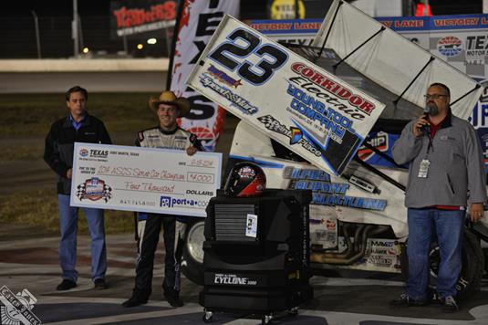 Bergman Rallies to Score Port-A-Cool U.S. Dirt Track Championship Victory