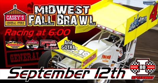 Casey’s General Store Midwest Fall Brawl Next For Lucas Oil American Sprint Car Series