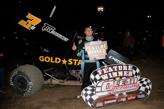 Caleb Debem becomes a first time Ocean Sprints winner Friday