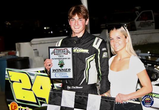 DeStevens Drives to First Career Pathfinder Bank SBS Victory in Green to Checkered Feature