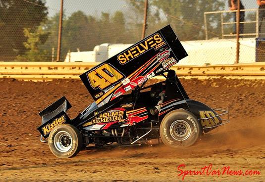 Helms Returns to Form at Wayne County after Month Away from Racing