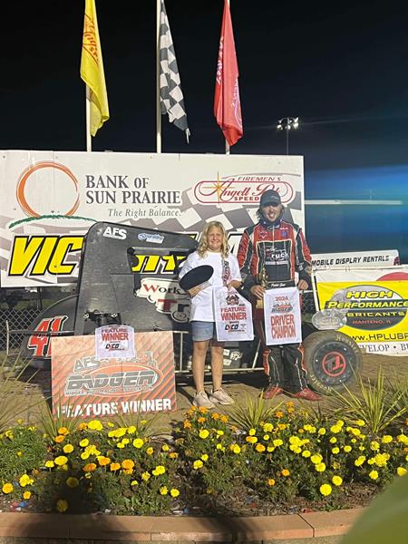 Parker Jones Sweeps Night Two at Angell Park Speedway and Takes AFS Badger Crown