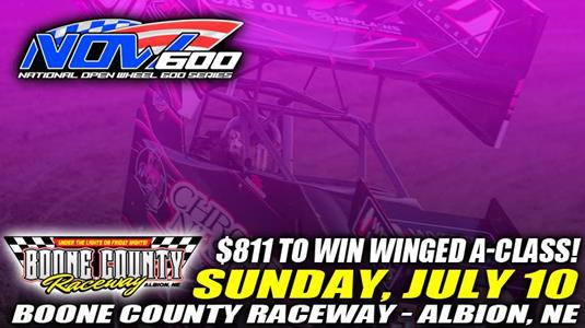 $811 to win NOW600 A-Class Micros During the Tanner Pelster Memorial this Sunday at Boone County Raceway