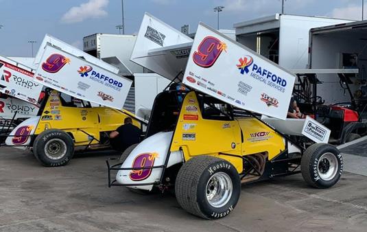 Hagar Makes Most of Seat Time at Knoxville Raceway Prior to 360 Knoxville Nationals