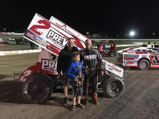 Kelly Miller Opens ASCS Frontier Season With Victory at Black Hills Speedway