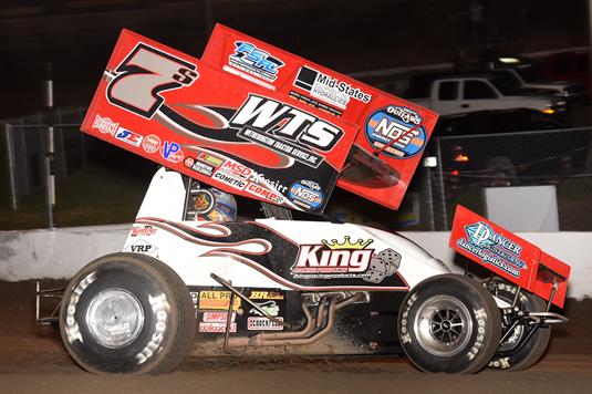 Sides Garners Top-10 Finish During DIRTcar Nationals Event