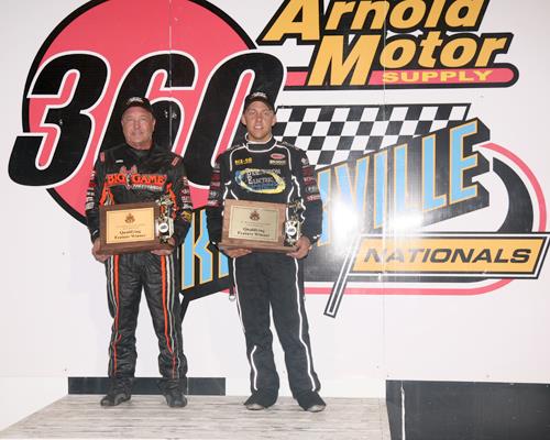 Grosz and Swindell Win ASCS Knoxville Nationals Preliminary Features!