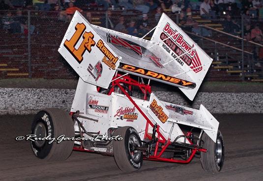Nine A-Features In Seven Events Garners Solid Results For Carney During 2017 ASCS Speedweek