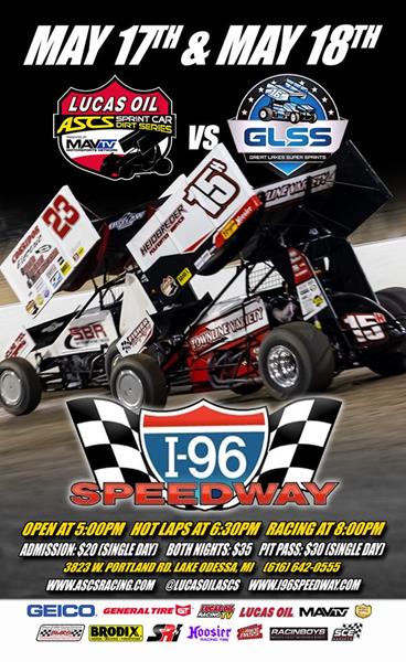 Lucas Oil American Sprint Car Series Headed For I-96 Speedway