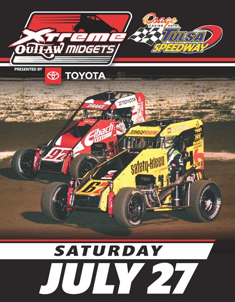 Xtreme Outlaw Midget Series comes to Osage Casino & Hotel Tulsa Speedway for the First Time in Tulsa History!