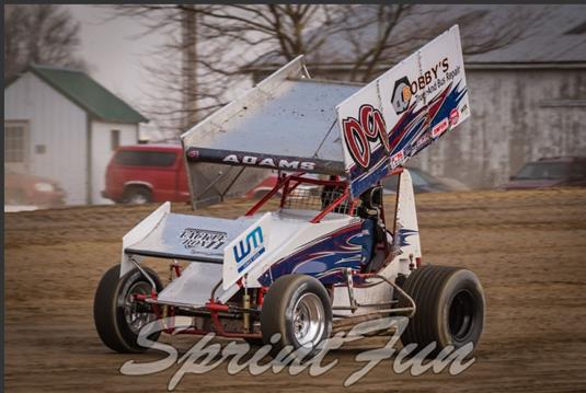 Adams Continues Learning Curve With New Sprint Car