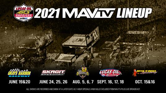 MAVTV Motorsports Network Bringing 13 Lucas Oil American Sprint Car Series Event To Air In 2021