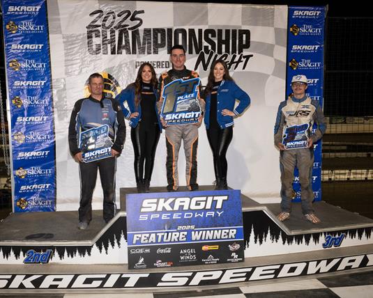 Starks Wins Final Skagit Speedway Points Races to Secure 410 and 360 Track Championships