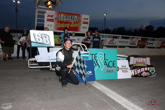 Michael Barnes Bounces Back with Novelis Supermodified Victory on Track Championship Night