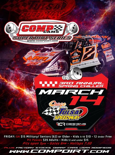 Spring Chiller Night #2 featuring Comp Cams Super Dirt Series!