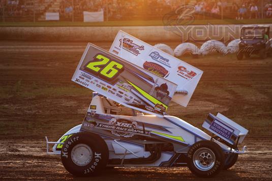 Skinner Nearly Captures Top 10s During Double-Duty Competition at Riverside International Speedway