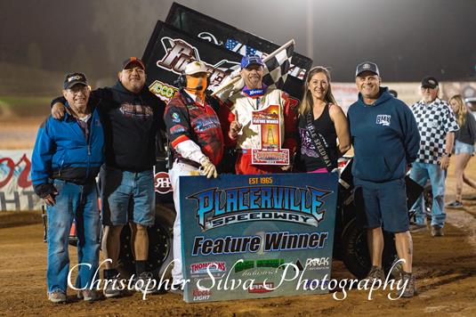 Craig Holsted goes back-to-back at Placerville Speedway with the BCRA Lightning Sprints