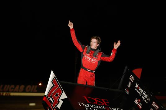 Lucas Oil Speedway Spotlight: Wing or no wing, Doney looks to keep rising at Hockett-McMillin Memorial