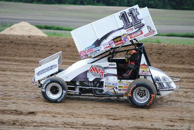 A Solid Night for Kraig Kinser Finishing Seventh at I-96