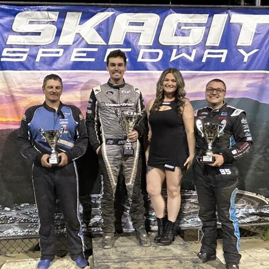 Starks Sweeps 410 Sprint Car Opener at Skagit Speedway