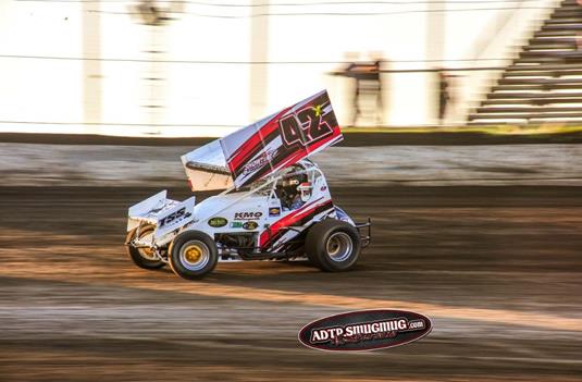 Lawrence Logs Second Top Five in 305 Sprint Car at Kennedale Speedway Park