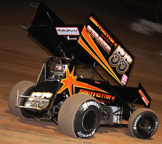 Starks Charges From 21st to 13th During World of Outlaws Event in Tucson