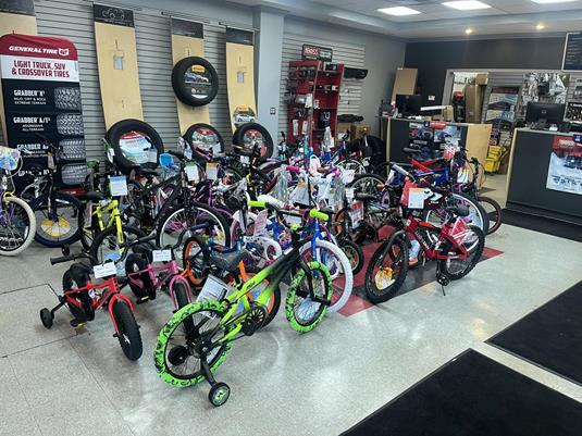 Team Abold Racing and Oswego Speedway to Give Away 50+ Kids Bikes on Family Autograph Night This Saturday, July 20