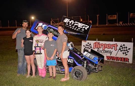 Ernst, Friesen, and Weger Win Friday Makeup Event Before Rain Washes Out Saturday Nights Program!