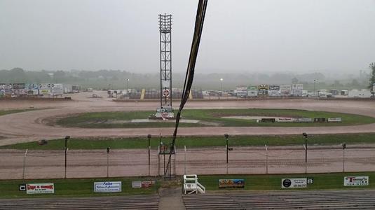 Weather Streak to Three … Beaver Dam Soaked as Hot Laps Completed.
