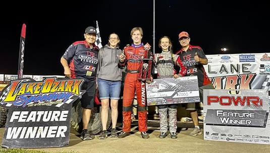 Xavier Doney Drives to Night One Non-Wing Nationals Win with POWRi WAR