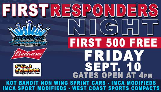 DATE CHANGE: First Responders Night
