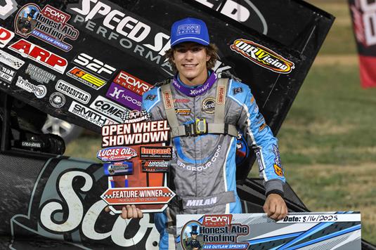 Milan, Smith and Wagner earn wins at 14th annual Impact Signs, Awnings & Wraps Open Wheel Showdown