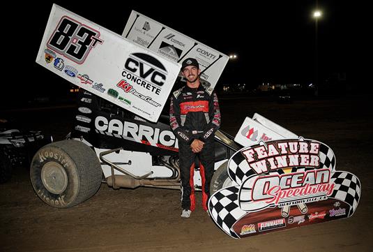 Tanner Carrick dominates for first Ocean win of the season Friday