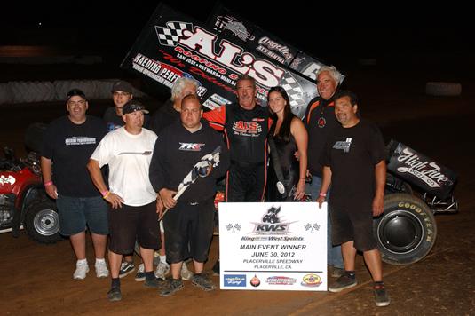 BK charges from 13th to edge out Kyle Hirst for first 410 win since 2009