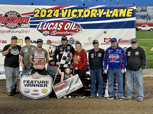 Smith, Reinbold, Paulus score Open Wheel Showdown wins at Lucas Oil Speedway