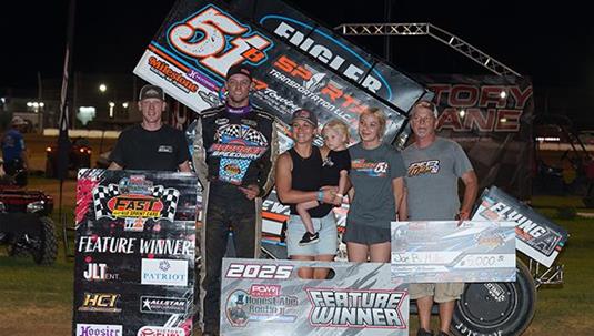Joe B Miller Masterful at Paragon Speedway with POWRi 410 & FAST Sprints