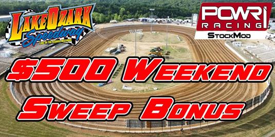 Lake Ozark Speedway Offers $500 Bonus for POWRi StockMod Weekend Sweep