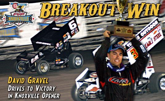 Gravel Powers to Opening Night Win at FVP Knoxville Nationals