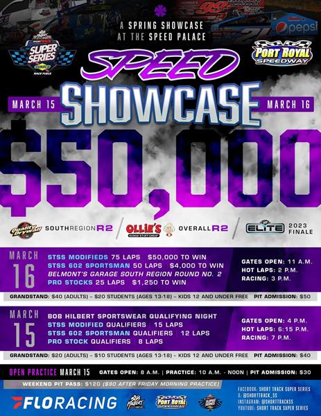Excitement Builds as Port Royal Speedway Hosts Speed Showcase 75 Weekend: The Short Track Super Series Battle for $50,000